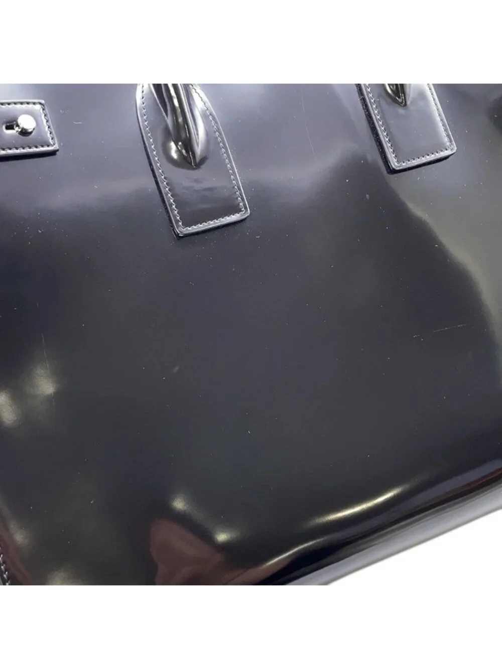 Saint Laurent Paris Business Bag Sac de Jour Large Patent Leather 2-Way